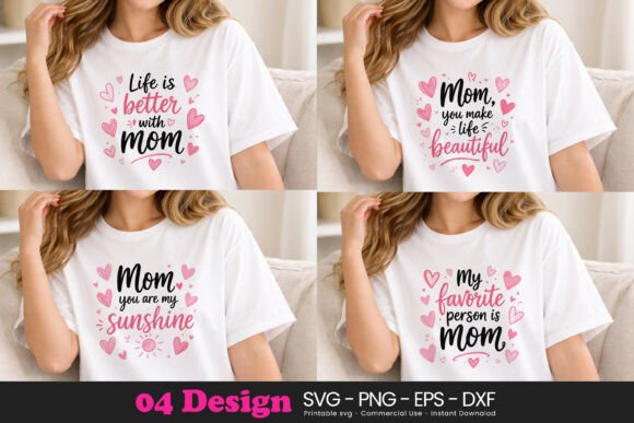 Heart Mom Typography: Graphics & Illustrations Review