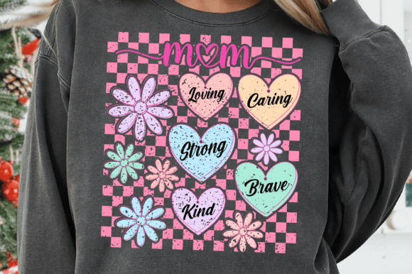 Mom Hearts SVG: Graphics for T-Shirt Designs