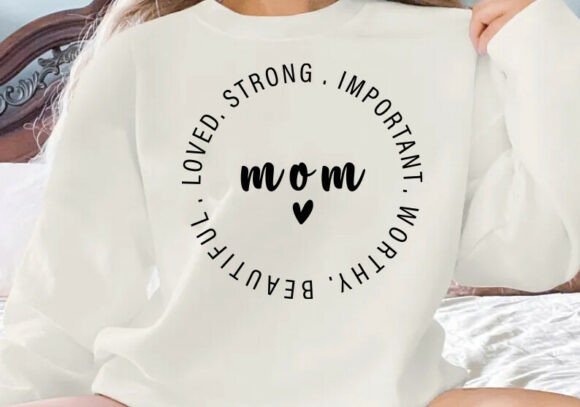 Mom Life SVG: Strong Graphics for T-Shirt Designs