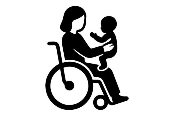 Mom Silhouette SVG: Graphics & Illustrations