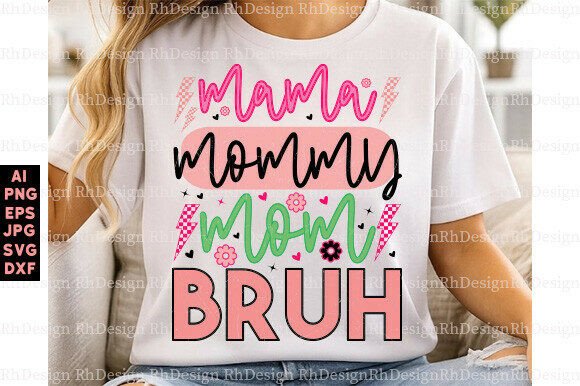 Mother's Day SVG: Graphics for T-Shirt Designs