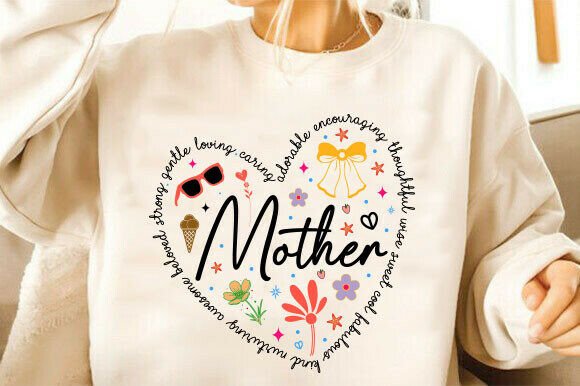 Mothers Day Svg Graphics for T-Shirt Designs