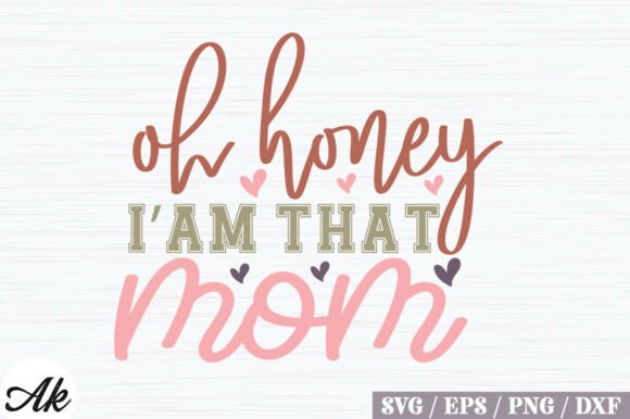 Retro Mom SVG: Graphics for T-Shirt Designs