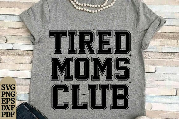 Review: Tired Moms Club SVG for Real Embroidery