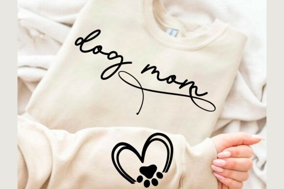 Reviewing Dog Mom Sleeve SVG PNG, Dog Paws SVG PNG