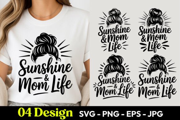 Sunshine Mom Life SVG PNG: A Designer's Review for Embroidery